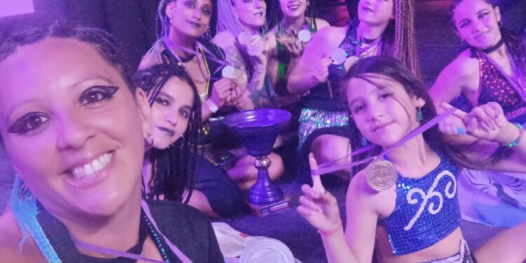 La Escuela Superior de Danzas Malak se impuso en un certamen en Mendoza