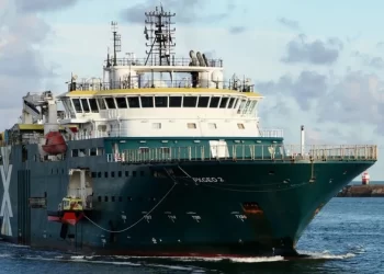 Llegó el barco que hará la exploración offshore frente a las costas de Mar del Plata y Necochea