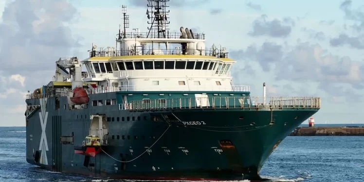 Llegó el barco que hará la exploración offshore frente a las costas de Mar del Plata y Necochea