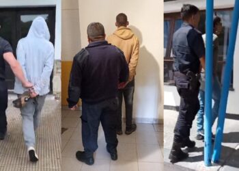 Tres hombres demorados en distintas intervenciones de la Policía