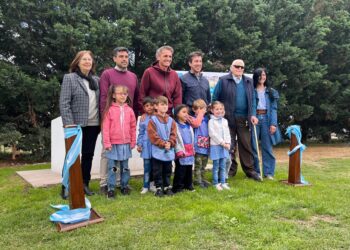 Se inauguró una extensión de la red de agua potable que beneficia a toda la localidad de la Dulce