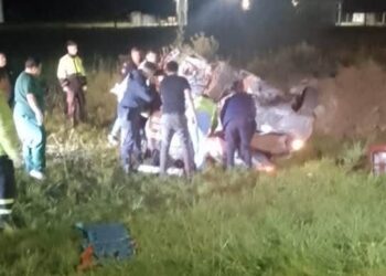 Hondo pesar en Lobería por la muerte de un joven en un accidente en la ruta 227
