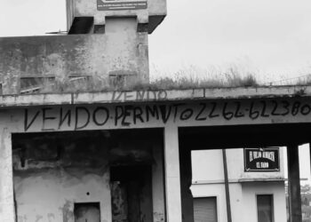 La desidia privada en la rotonda de ingreso a Quequén y Necochea