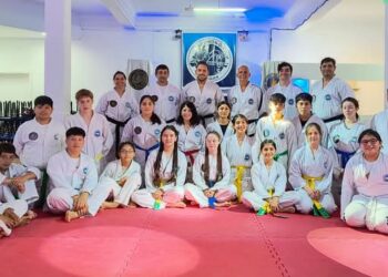 La Asociación Argentina de Taekwon-Do de Quequen y Necochea presentaron 43 alumnos en la última mesa de examen del año.