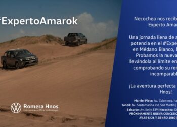 Se realizó la famosa Experto Amarok en Médano Blanco