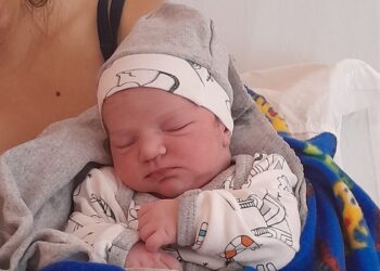 Nació Primer bebé del 2025. Noah Walter y pesó 3.450kg