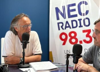 Los delegados de La Dulce, Claraz y Juan N. Fernández visitaron NEC Radio