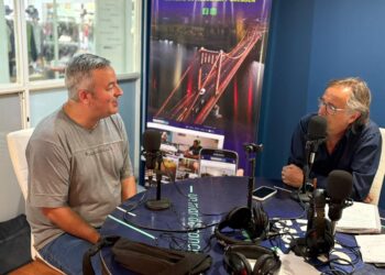 Juan Pablo Del Hoyo, de la Agrupación Brigadier General, estuvo en NEC Radio