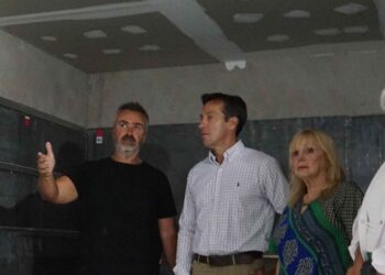 El Intendente recorrió los avances de la obra civil para la instalación del anhelado tomógrafo