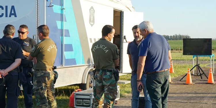 El Ministerio de Seguridad comenzó a realizar los patrullajes aéreos por las zonas rurales del distrito