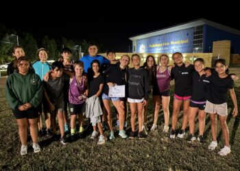 Extraordinario comienzo de los atletas locales en Benito Juárez