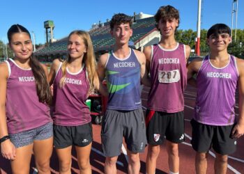 Otra jornada de brillante participación de la Escuela Municipal de Atletismo