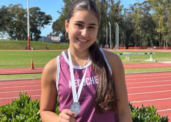 Rosario Coronel se consagró en salto triple y la Escuela Municipal tiene nueva campeona Provincial