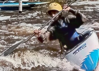 Este fin de semana se realiza la Copa Argentina de Kayak, Slalom en Las Cascadas.