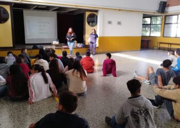 Jornada sobre separación de residuos, reciclaje y compostaje en la Secundaria Nº 7