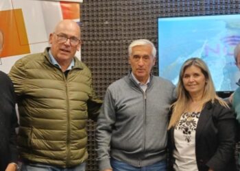 Visita a Nec Radio 98.3: Arrieta, Ruá y Gualtieri hablaron de la situación económica de la Usina y la repotenciación energética para Quequén
