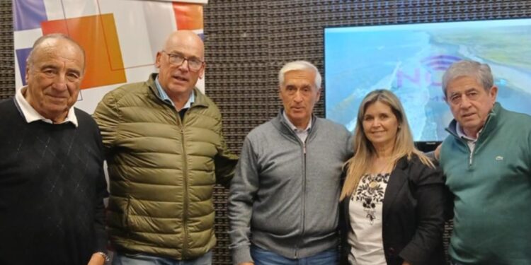 Visita a Nec Radio 98.3: Arrieta, Ruá y Gualtieri hablaron de la situación económica de la Usina y la repotenciación energética para Quequén