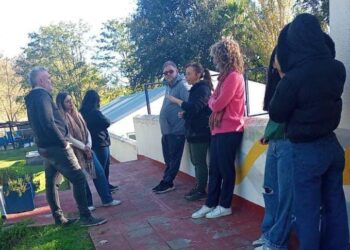 Más alumnos se acercan a la estación de Piscicultura para disfrutar de las visitas guiadas