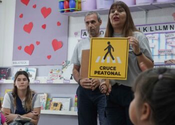 La educación vial sigue llegando a las escuelas como una estrategia integral de prevención