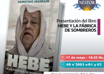 Presentación del libro Hebe y la fábrica de sombreros en “Lo de Néstor”.