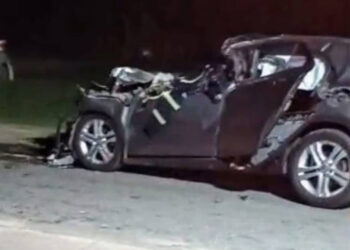 GRAVE ACCIDENTE EN RUTA 88. Dos fallecidos y un herido grave.