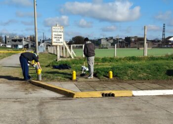 Trabajos de mantenimiento y reparaciones en todo el predio del Polideportivo