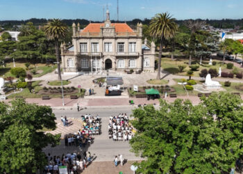 Nicolás Vázquez: “Estudiantes de La Plata es una institución modelo y es un privilegio para nosotros que nos visite a Lobería”