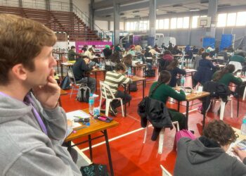 El Polideportivo volvió a ser sede de las Olimpíadas Matemáticas Argentinas