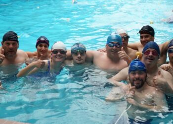 Natación adaptada: Necochea se prepara para vivir una nueva edición de “Todos al Agua”
