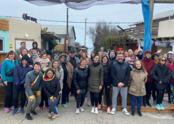 Andrea Pereyra: “Cerca de 70 personas unieron fuerzas en una caminata por la educación”