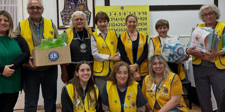 Club de Leones de Necochea: venta solidaria y té bingo para el fin de semana