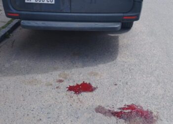 Una mujer resultó herida tras ser atropellada por una camioneta en el centro de Necochea