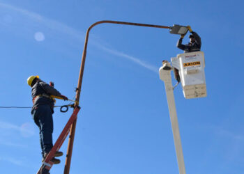 Culminó una nueva etapa del plan de iluminación Led con la colocación de más de 2000 luminarias