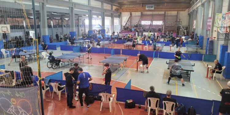 Necochea fue sede de la final provincial de Tenis de Mesa
