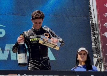 TC Pista: Marcos Castro volvió a subirse al podio en La Pampa y se ilusiona con la definición del campeonato