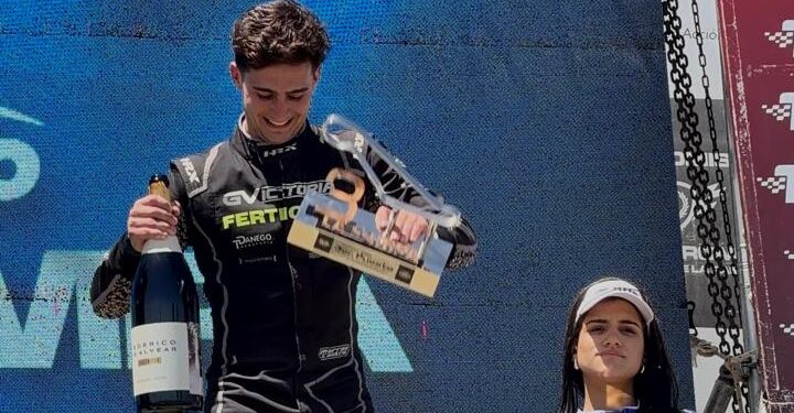 TC Pista: Marcos Castro volvió a subirse al podio en La Pampa y se ilusiona con la definición del campeonato