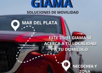 Giama llega a Necochea con beneficios exclusivos para acceder a un 0 km