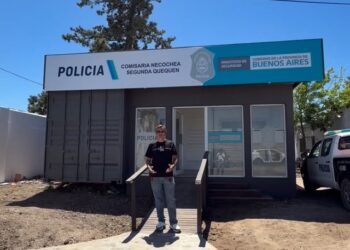 La nueva comisaría modular de Quequén: primera en el país construida íntegramente con contenedores