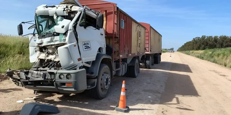 Profundo pesar por la muerte de un camionero y bombero voluntario tras un violento choque entre dos transportes