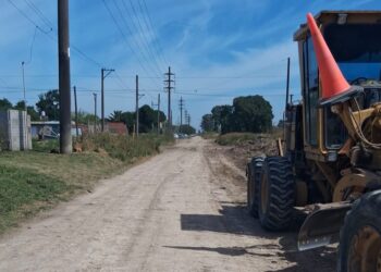 El Municipio avanza con trabajos de mantenimiento urbano en Quequén