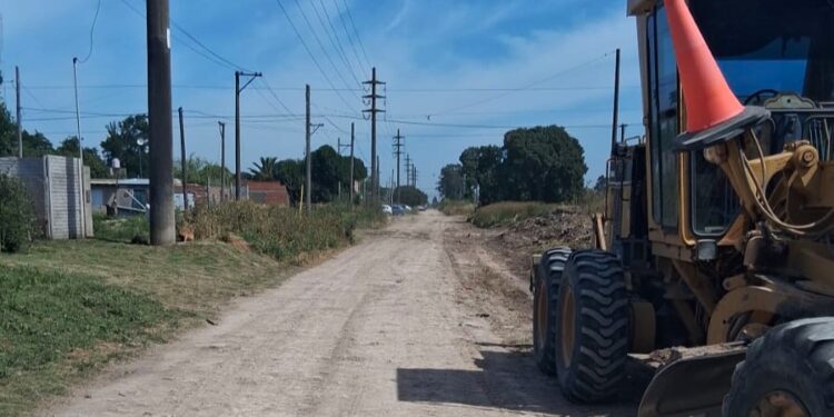 El Municipio avanza con trabajos de mantenimiento urbano en Quequén