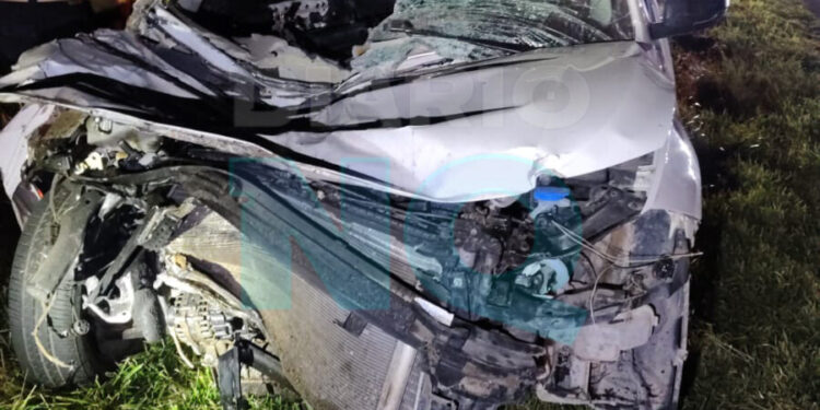 Colisión vehicular en la Ruta Provincial 228
