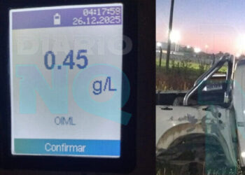 Accidente en Circunvalación durante la madrugada