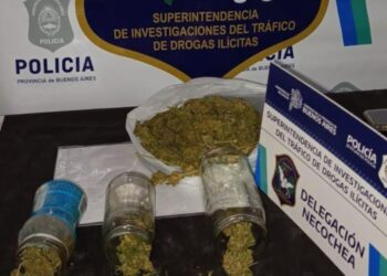 Allanamiento positivo por drogas