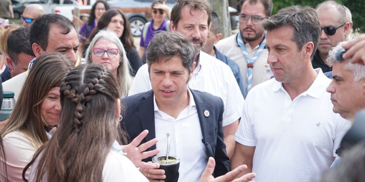 Kicillof destacó los valores del Movimiento Scout y celebró el campamento en Necochea
