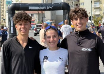 Gran actuación de los atletas de Necochea en los 10K Open Sport de Mar del Plata