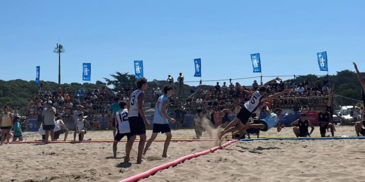 Arena 1000: beach handball de alto nivel se vive en la playa con equipos de todo el país