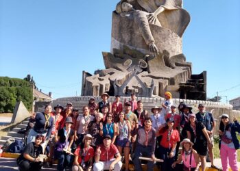 Los scouts avanzan con actividades y recorridas por distintos puntos de Necochea y Quequén