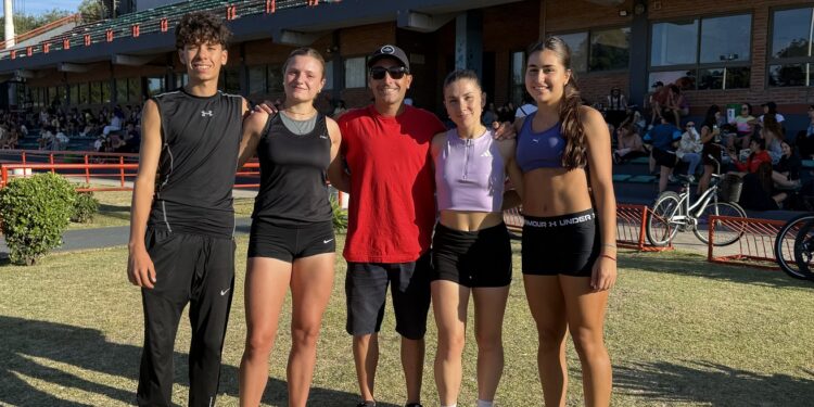 Excepcional comienzo de temporada de pista y campo para los atletas de la Escuela Municipal