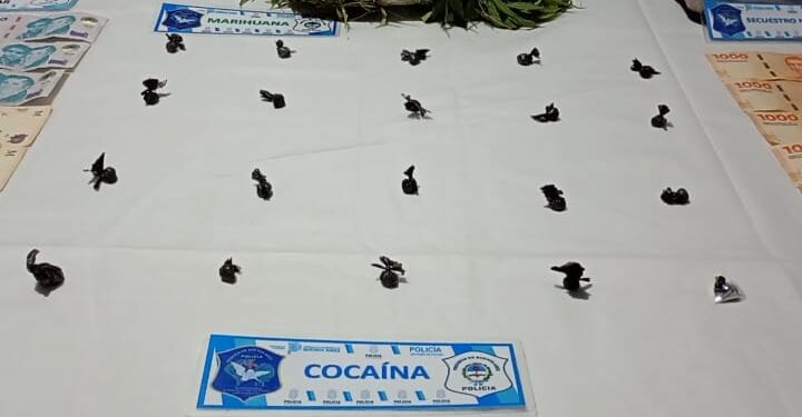 Aprehendieron a un hombre por venta de estupefacientes tras un allanamiento